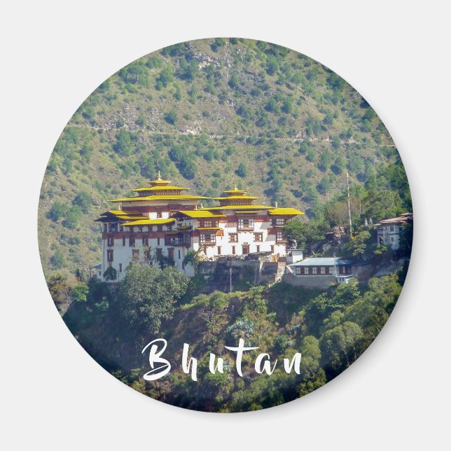 Trashigang Dzong - Ostbhutan Magnet (Vorne)