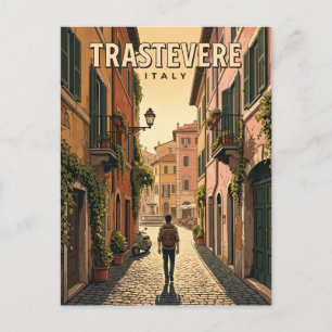 Trastevere Italien Postkarte