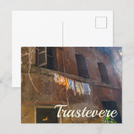 Trastevere Rome Feiertagspostkarte
