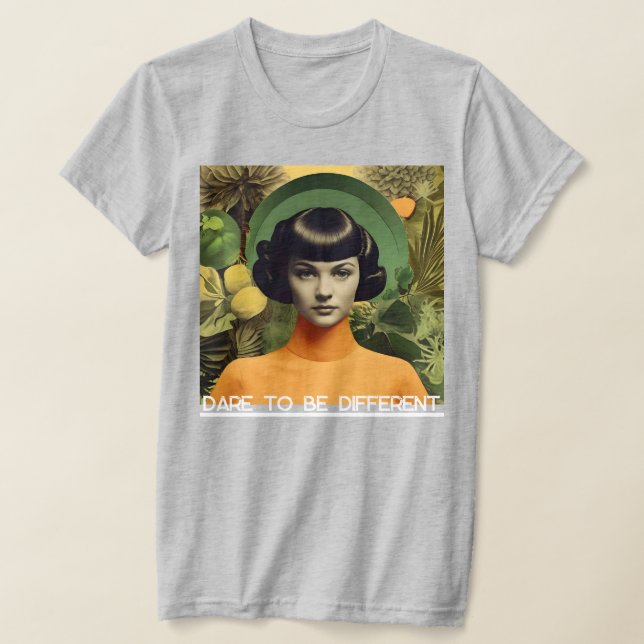 "Trau dich anders zu sein" T-Shirt (Ablage )