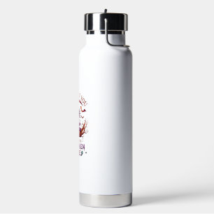 Trau dich Halloween Angst Lila Voodoo-Puppe Cresce Trinkflasche