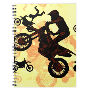 Trau dich zu Fliegen - Motocross-Stunts Notizblock