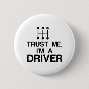 TRAU MIR, ICH BIN FAHRER BUTTON