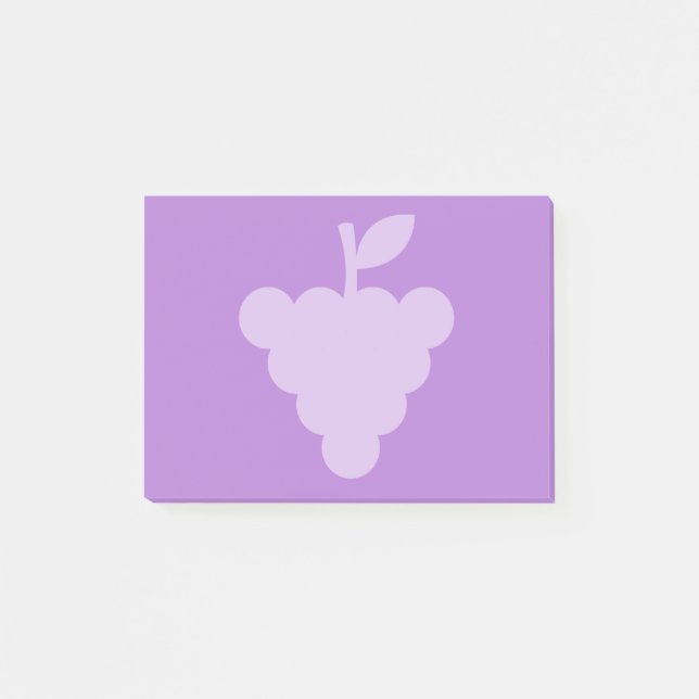 Traube Post-it Klebezettel (Vorderseite)