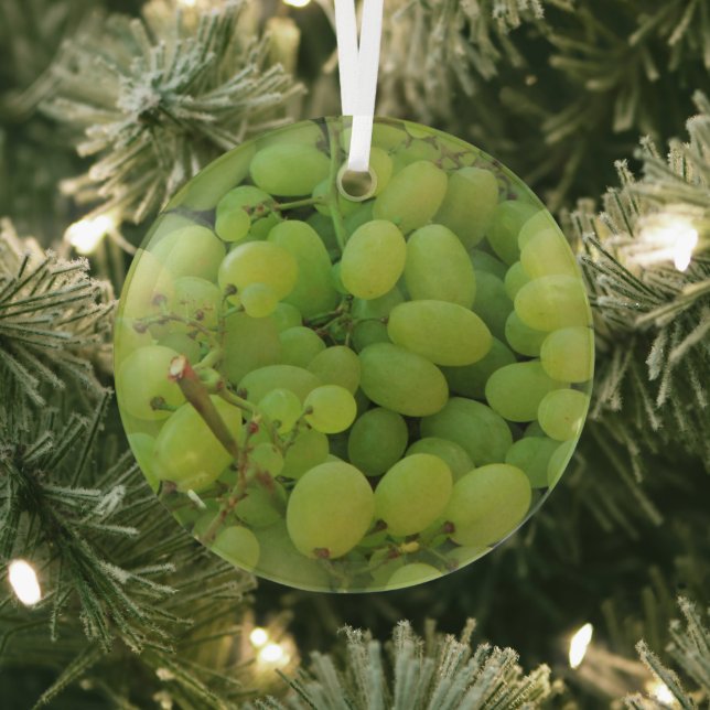 Trauben auf dem provenzalischen Markt Ornament Aus Glas (InSitu)