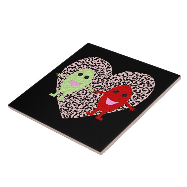Trauben aus Liebe Tile Fliese (Seite)
