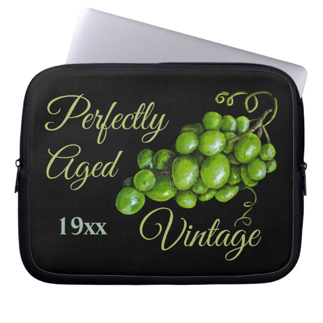 Trauben-Elektronik-Bag Laptopschutzhülle (Vorderseite)