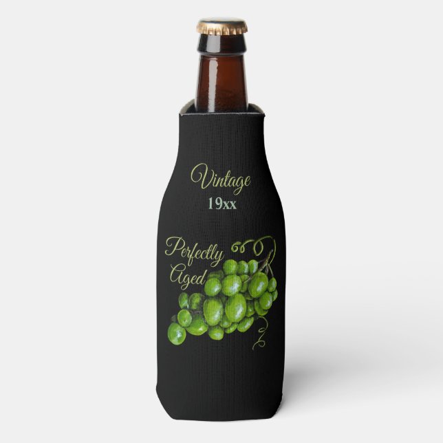 Trauben Flasche Cooler Flaschenkühler (Flaschenvorderseite)