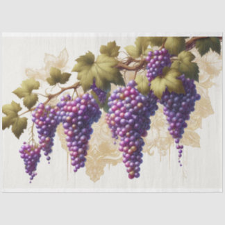 Trauben Flora Decoupage Tissue Paper Seidenpapier