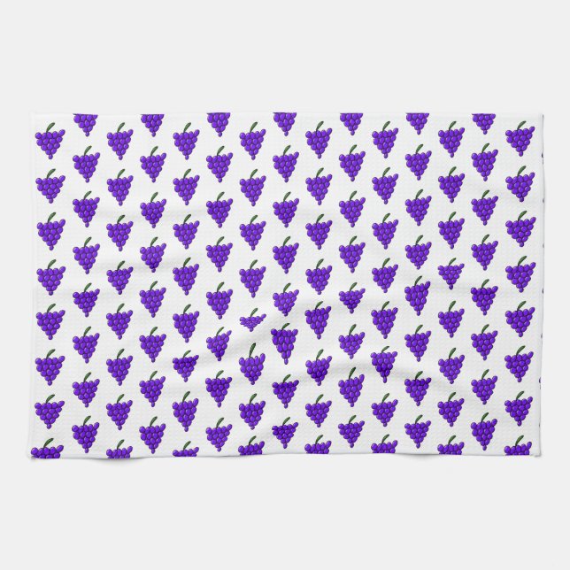 Trauben Geschirrtuch (Horizontal)
