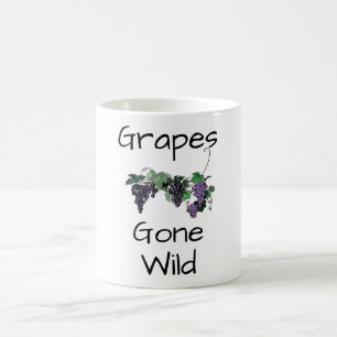 Trauben Gone Wilde Kaffee Tasse