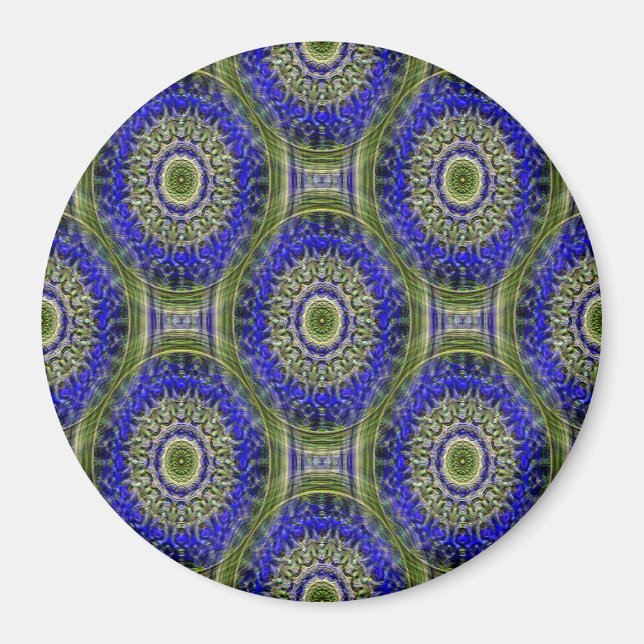 Trauben Hyazinth Garden ...... Magnet (Vorne)