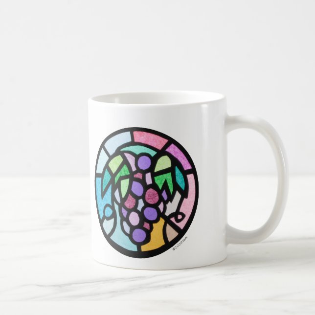 Trauben Kaffeetasse (Rechts)