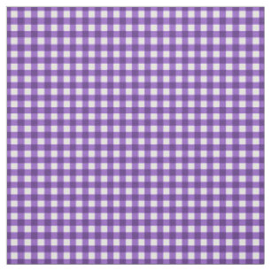 Trauben Lila überprüft Gingham auf Zuhause Canning Stoff