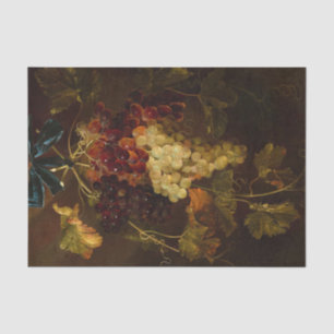 Trauben mit blauem Band von Harmen Loeding Seidenpapier