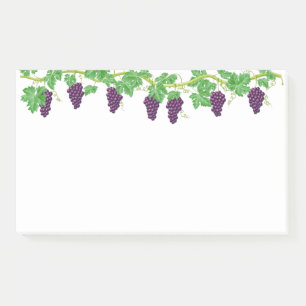 Trauben Post-it Klebezettel