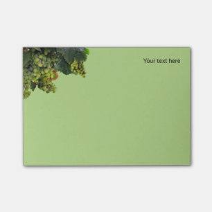 Trauben Posten-es-Anmerkungen Post-it Klebezettel