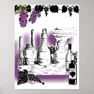 Trauben Poster
