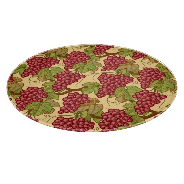Trauben Schneidebrett (Ecke)