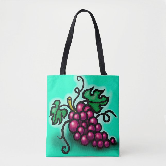Trauben Totbeutel Tasche (Vorderseite)