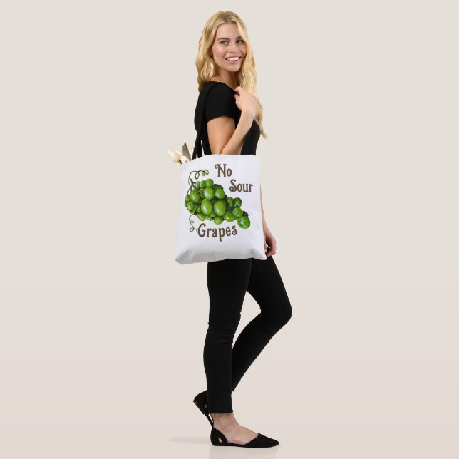 Trauben Totbeutel Tasche (Am Model)