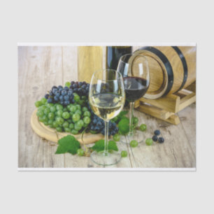 Trauben und Weinpapier Seidenpapier