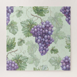 Trauben Wasserfarbe, Frucht Nahtloses Muster.