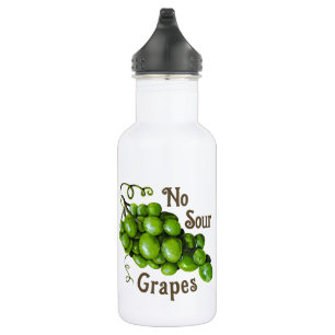 Trauben Wasserflasche