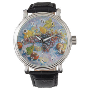 Trauben, Zitronen, Birnen und Äpfel, Van Gogh Armbanduhr