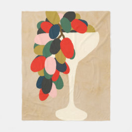 TraubenArray Fleecedecke