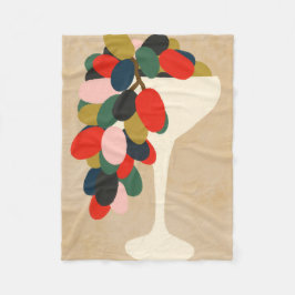 TraubenArray Fleecedecke