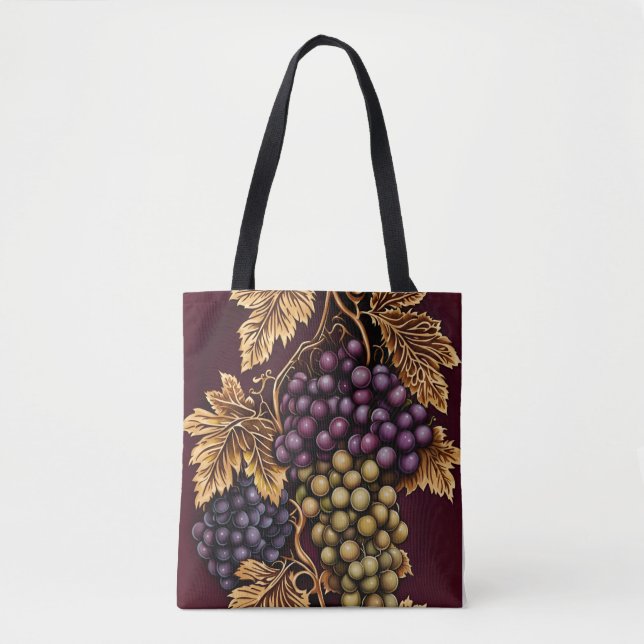 Traubenbatik Tasche (Vorderseite)