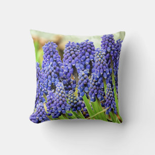 Traubenhyakinthen - Kissen