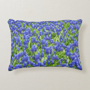 Traubenhyazinthen Dekokissen