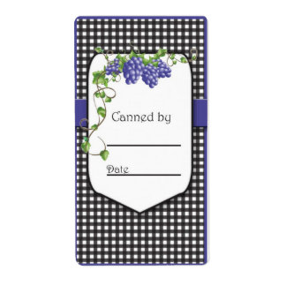 Traubenjelly Jar Labels