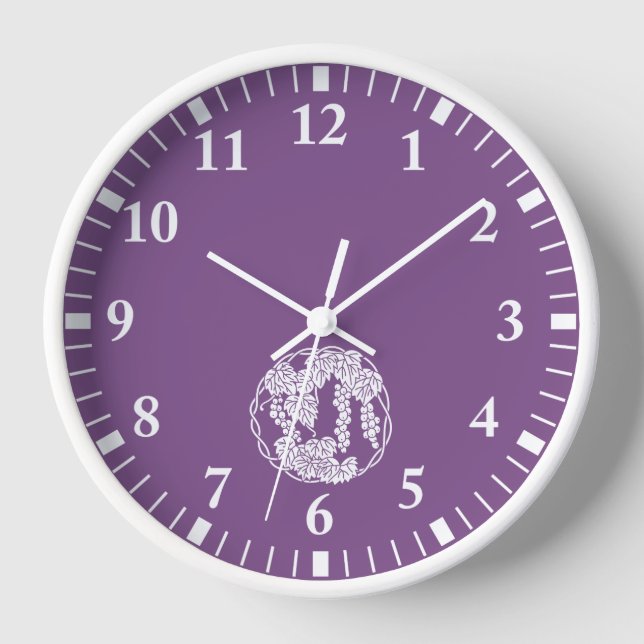 Traubenkreis Uhr (Vorderseite)