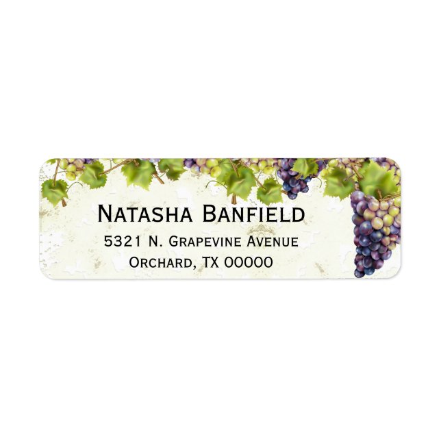 Traubenmediterraner Weingarten (Vorne)