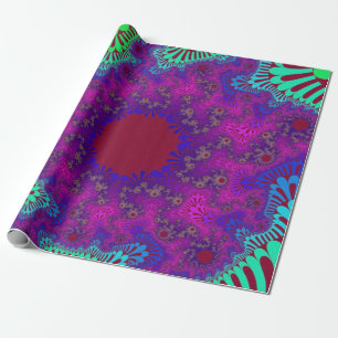 Traubenplash Sunburst Geschenkpapier