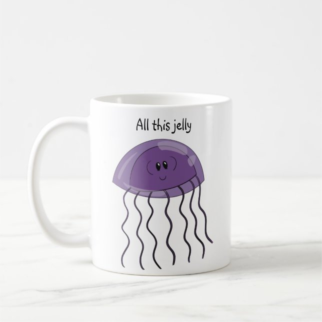 Traubenqualle Kaffeetasse (Links)