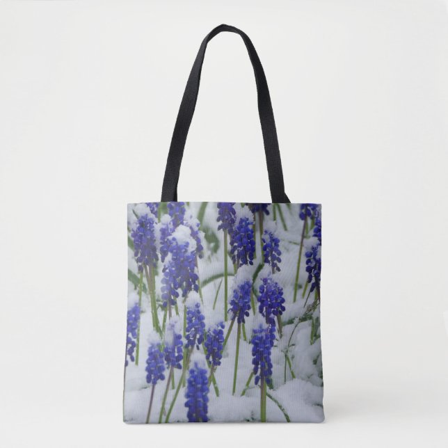 Traubenreste in Schneebacken Tasche (Vorderseite)