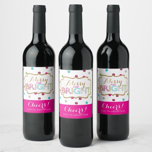 Traubenreste und helle Wine Labels Weinetikett (Flaschen)