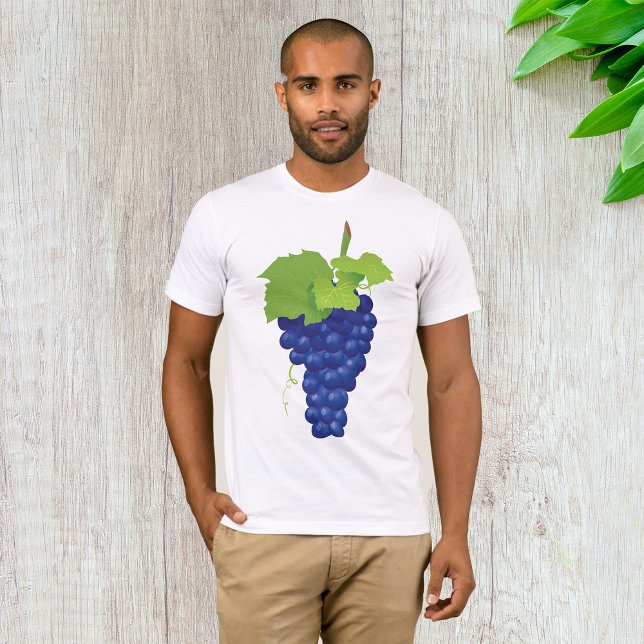 Traubenstrauch Mens T - Shirt (Von Creator hochgeladen)