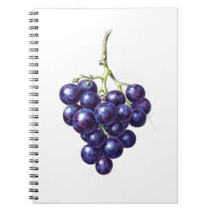 Traubenstrauch Notizblock