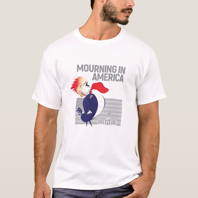 Trauer in Amerika-T - Shirt für Männer (Vorderseite)
