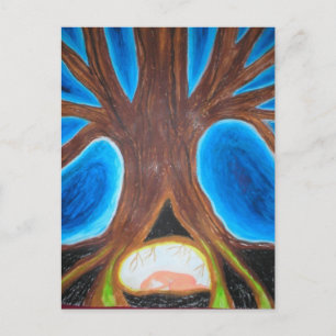 Trauer zulassen postkarte