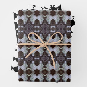Trauerbaum Barke Gemustertes Bündel Geschenkpapier Set