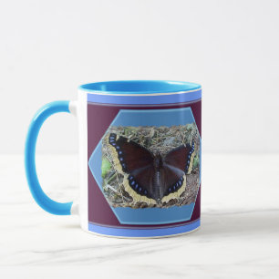 Trauernde Cloak Butterfly-Tasse Tasse