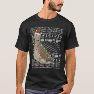 Trauernde Dove Bird Lover Santa Ugly Trauertaube T-Shirt