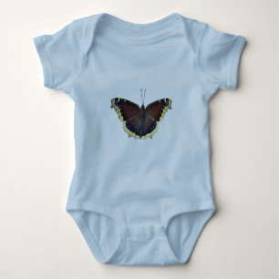 Trauernder Schmetterling in der Cloak - Nymphalis- Baby Strampler
