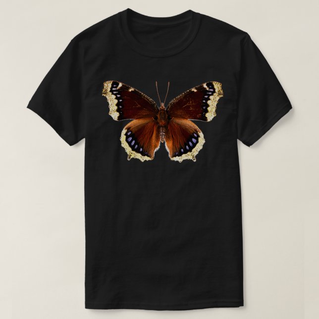 Trauerwolke Schmetterling Nymphalis Antiopa T-Shirt (Design vorne)